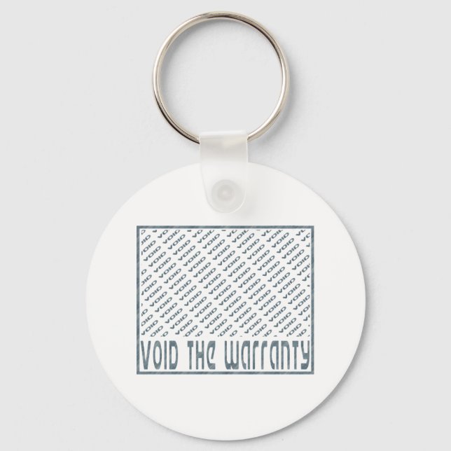 Porte-clés Annuler la garantie (Recto)