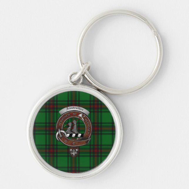 Porte-clés Anstruther Clan Badge Key Bagues (Devant)