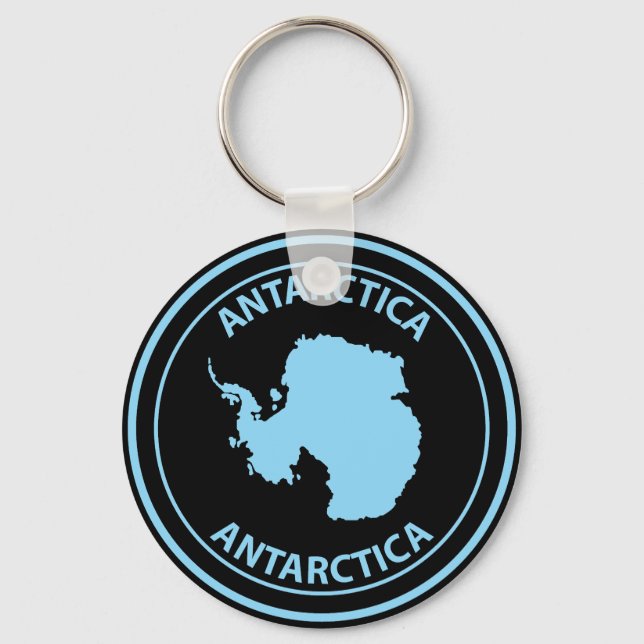 Porte-clés Antarctique (Recto)