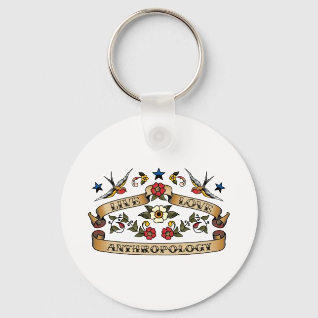 Porte-clés Anthropologie de l'amour vivant (Recto)