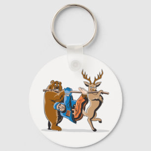 Porte-clés Anti Hunting Animal Revenge