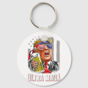 Porte-clés Anti Joe Biden Ultra Maga
