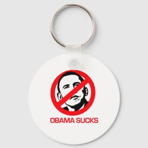 Porte-clés Anti-Obama - Obama sucks