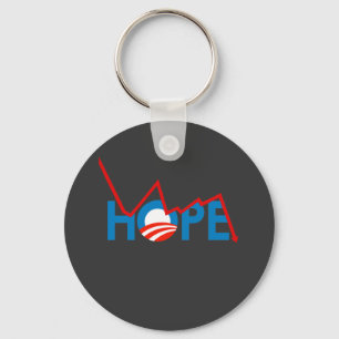 Porte-clés Anti-Obama - T-shirt brisé d'espoir