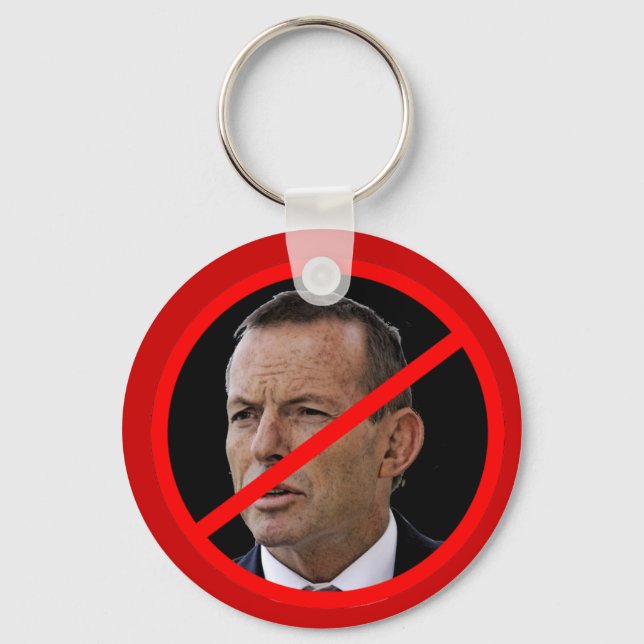 Porte-clés Anti Tony Abbott (Recto)