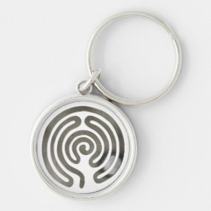 Porte-clés antiquaire labyrinthe faites votre propre arrièr