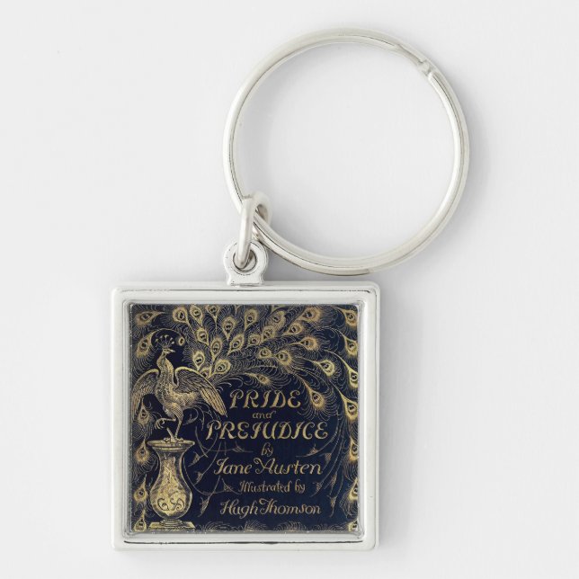 Porte-clés Antique Fierté et Préjugés Peacock Edition Couvert (Devant)