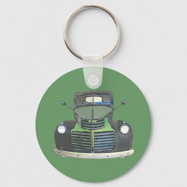 Porte-clés Antique Truck Key Ring / Key Chain (Recto)