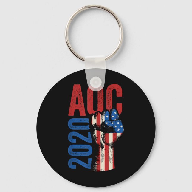 Porte-clés Aoc 2020 Pour Le Président Alexandria Ocasio Corte (Recto)