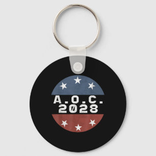 Porte-clés Aoc 2028 Pour Le Président Alexandria Ocascio-cort