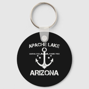 Porte-clés Apache Lake Arizona Drôle de pêche Camping été G