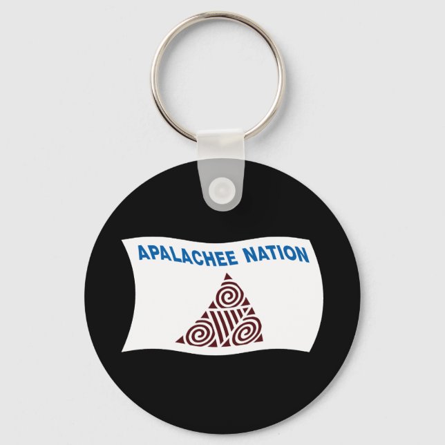 Porte-clés Apalachee Nation Flag Keychain (Recto)
