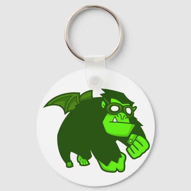 Porte-clés Ape Radioactive ! (Recto)