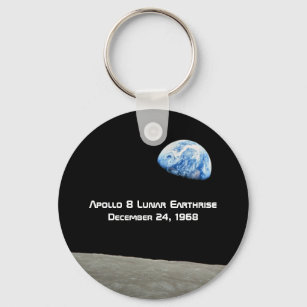 Porte-clés Apollo 8 Lunar Earthrise 50th Anniversary