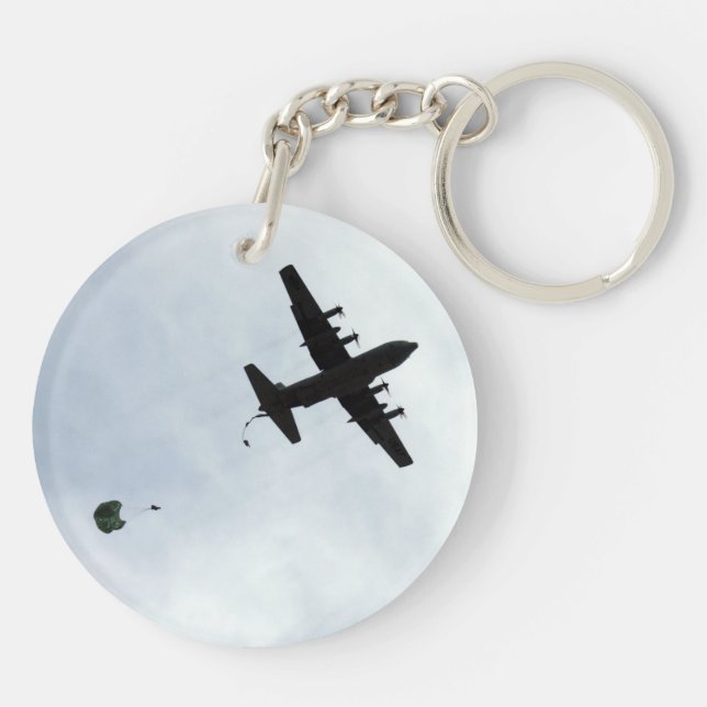 Porte-clés Appel Compas EC-130H pour parachute (Dos)
