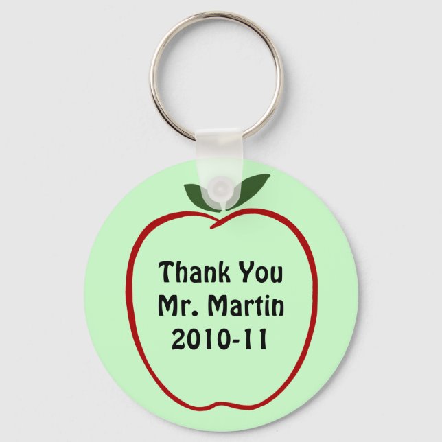 Porte-clés Apple for the Teacher - Keychain (Recto)