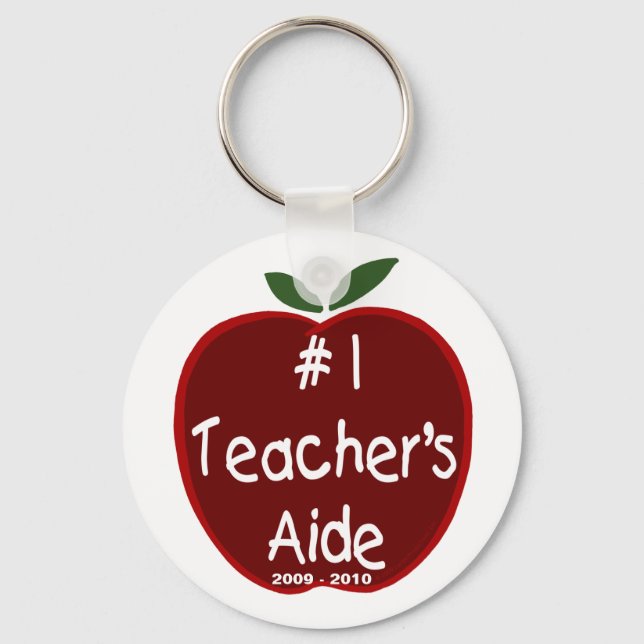Porte-clés Apple pour le Porte - clé d'aide de l'enseignant (Recto)
