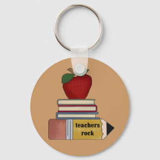Porte-clés Apple Teachers Rock Tshirts et cadeaux
