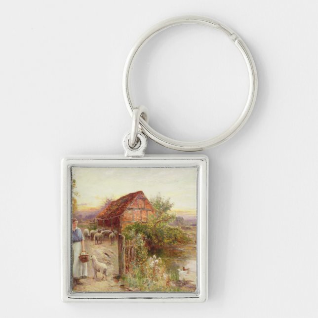 Porte-clés Apport à la maison des moutons (Devant)