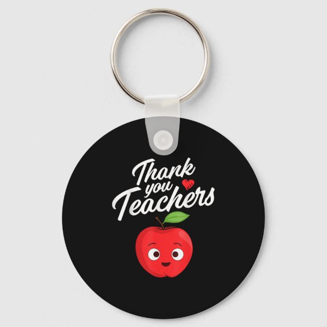 Porte-clés Appr Merci Apple Enseignants Motivationnel Appr (Recto)