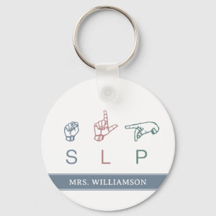 Porte-clés Appréciation du Pathologiste pour la parole person