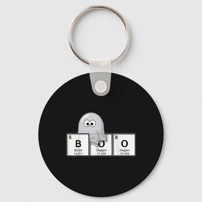 Porte-clés Apprendre La Chimie Avec Les Fantômes Professeur B (Recto)