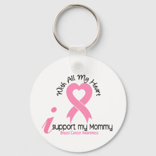 Porte-clés Appui du cancer du sein I ma maman