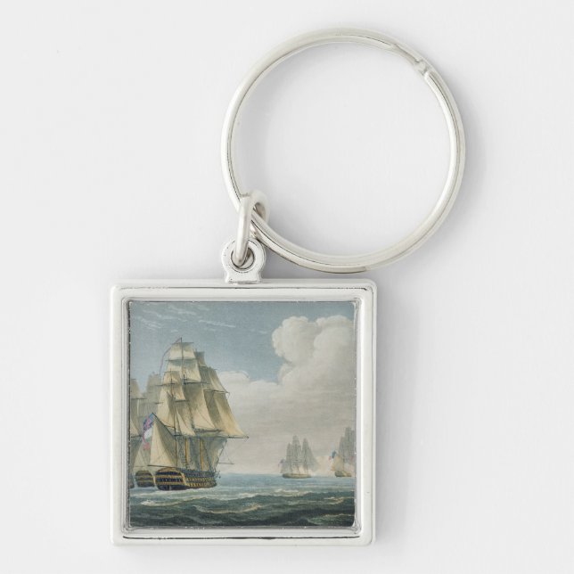 Porte-clés Après la bataille de Trafalgar, le 21 octobre (Devant)