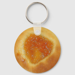 Porte-clés Apricot Kolache keychain