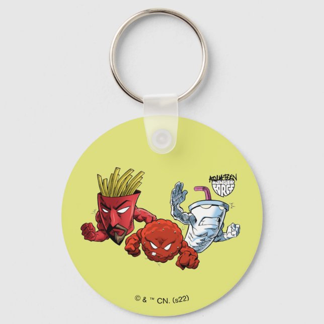 Porte-clés Aqua Teen Hunger Force Anime Graphic (Recto)