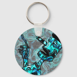 Porte-clés Aquamarine Tin Man