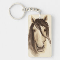 Aquarelle Grange Animaux | Cheval