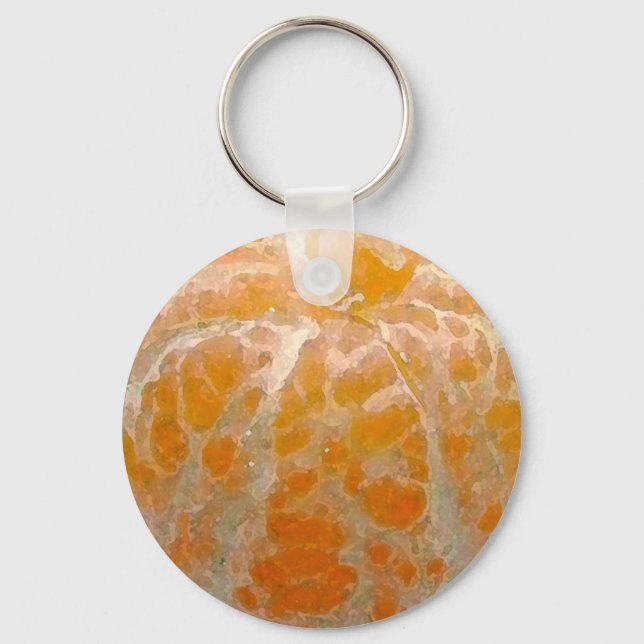 Porte-clés Aquarelle orange - Porte - clé (Recto)