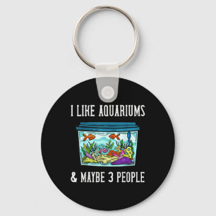 Porte-clés Aquarium d'eau salée pour la création de paysages