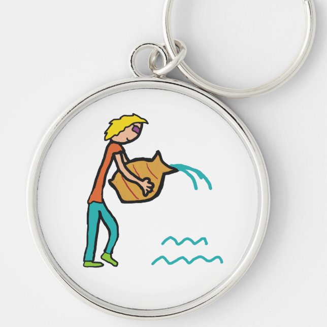 Porte-clés Aquarius (Devant)