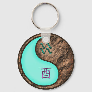 Porte-clés Aquarius & Earth Rooster