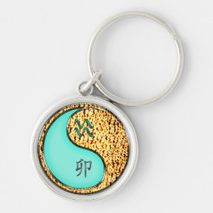 Porte-clés Aquarius & Fire Rabbit