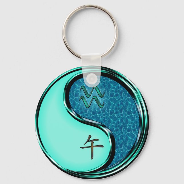 Porte-clés Aquarius & Porte - clé aquatique (Recto)