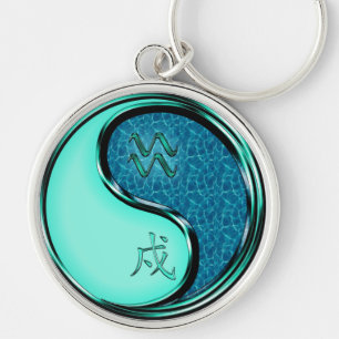 Porte-clés Aquarius & Water Dog