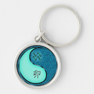 Porte-clés Aquarius & Water Rabbit