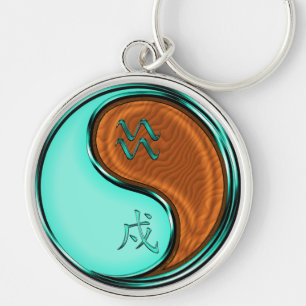 Porte-clés Aquarius & Wood Dog
