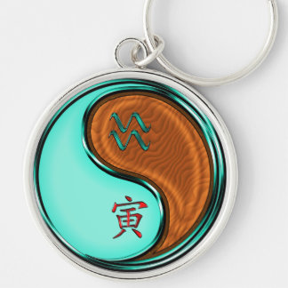 Porte-clés Aquarius & Wood Tiger