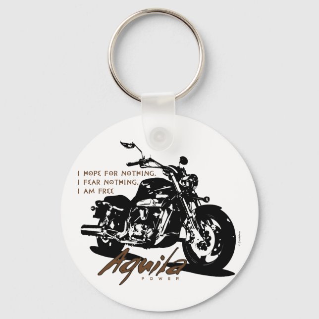 Porte-clés Aquila The Poet (Recto)