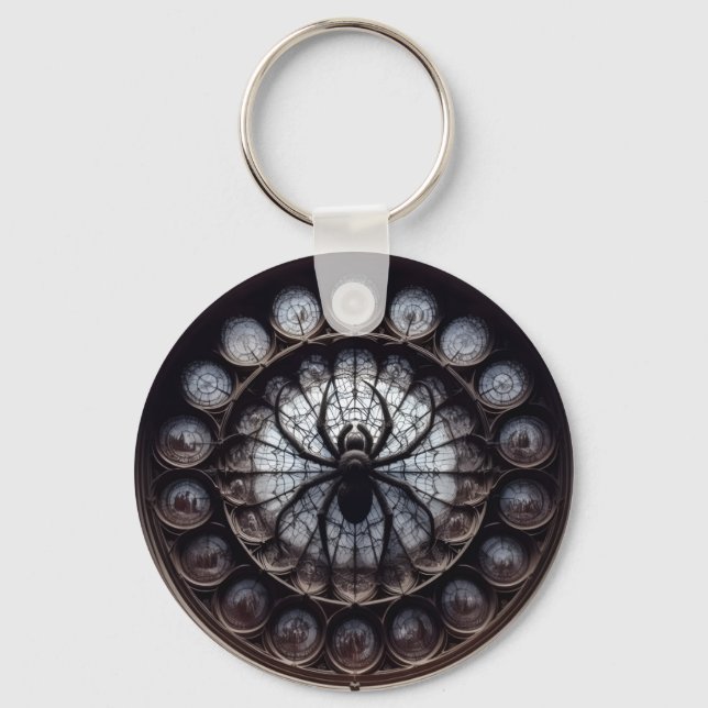 Porte-clés araignée gothique (Recto)
