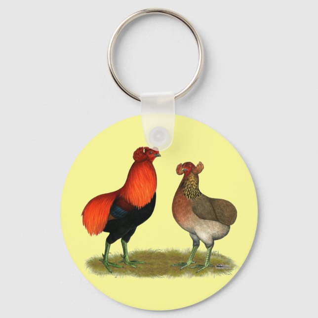 Porte-clés Araucana Red Pair (Recto)