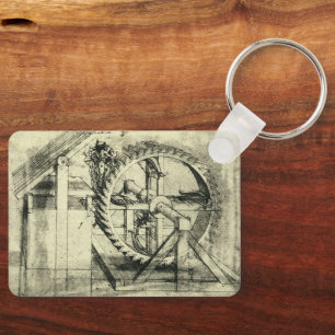 Porte-clés Arbalète à manège de Léonard de Vinci
