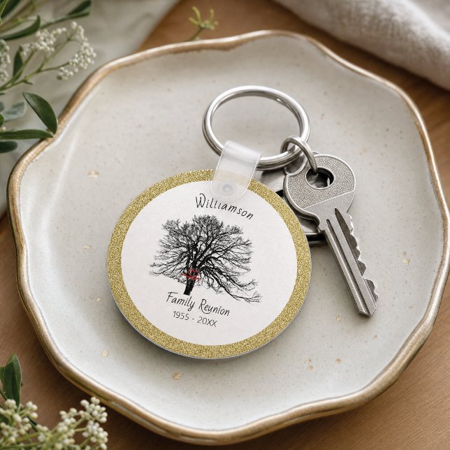 Porte-clés Arborescence de conservation de la réunion familia (Créateur téléchargé)
