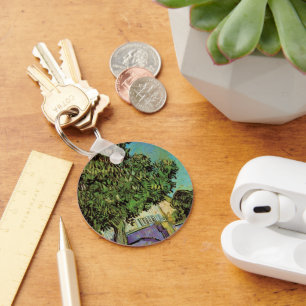 Porte-clés Arbre à châtaignes en fleurs par Vincent van Gogh
