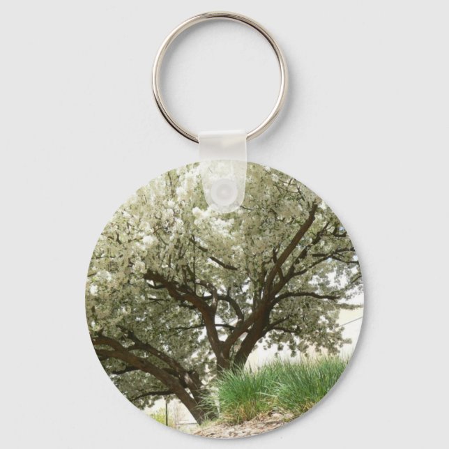 Porte-clés Arbre à crabe blanc (Recto)