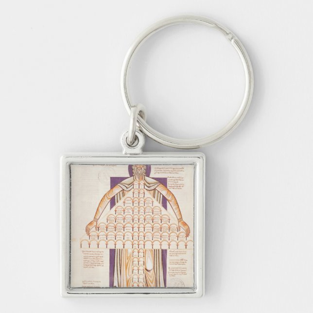 Porte-clés Arbre de Mme 354 fol.256v de consanguinité (Devant)